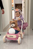 kidpop婴儿学步车7个月-3岁多功能手推车可调速助步车周岁礼物 童话粉 实拍图