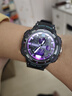 迪士尼（Disney）手表男学生潮流运动防水青少年初高中生多功能双显电子表炫酷黑紫 实拍图