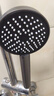 九牧（JOMOO）花洒喷头浴室莲蓬头枪灰三功能增压除垢手持花洒S260033-7V01-1 实拍图