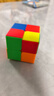圣手 魔方玩具二阶2阶儿童男女孩比赛专用送教程生日礼物 彩色 实拍图
