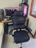 南皇人体工学椅电竞椅久坐打游戏升降扶手人体工程力学办公座椅电脑椅 【满顶配】坐深龙纹黑-铝脚-搁脚-6D腰托-4级杆-165° 155-180度(含) 可旋转可升降扶手 -赠衣架 实拍图