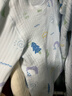 童泰宝宝套装秋冬季纯棉婴儿衣服家居内衣儿童保暖上衣高腰裤子 蓝色 110 cm 实拍图