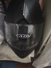 AD新国标电动车头盔男女士四季通用揭面盔冬季保暖防雾电瓶车安全帽男款夏季防晒轻便摩托车骑行半盔 哑黑【新国标B类】透明 均码 实拍图