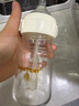 舒婴奶瓶防胀气防呛奶新生儿宝宝玻璃宽口径0-3月仿母乳断奶160ml 实拍图