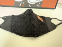 佳睦保暖口罩秋冬骑行滑雪防风防寒羊毛绒加绒加厚女高颜值可水洗黑色 实拍图