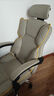 锦汐电脑椅办公椅子电竞椅家用人体工学椅老板椅主播靠背椅皮革转椅 灰色-工学椅【含乳胶坐垫+脚踏】 实拍图