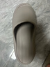优调拖鞋男足弓支撑居家防臭夏季浴室洗澡防滑情侣拖鞋女 陨石灰46-47 实拍图