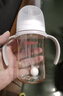 贝亲（Pigeon）自然离乳 PPSU重力球吸管双把手奶瓶 240mL  6月+ AA252 实拍图