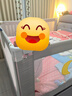丸丫K2婴儿床围栏宝宝防摔防护栏床边防摔防掉档板免打孔三面1.8+2+2 实拍图
