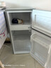 荣事达（Royalstar）小冰箱 租房用小型家用双门电冰箱宿舍冷藏冷冻两用节能 53A136【一级能效】【三天约一度电】银 实拍图