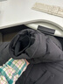 优衣库女装高级保暖羽绒长大衣/老爸评测外套夹克25秋冬481014 09 黑色 XS /150/76A 实拍图