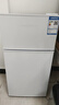 新飞（Frestec）小冰箱 冰箱小型双开门 迷你双门家用宿舍租房冷藏冷冻电冰箱节能省电 66L白【店铺热卖+一级能效】 实拍图