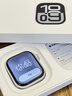 Apple/苹果 Watch Series 10 智能手表GPS款42毫米银色铝金属表壳青云色回环式运动表带MX1L3CH/B 实拍图