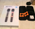 天籁K歌MM-8无线麦克风家用电视k歌话筒适用海信东芝tcl东芝雷鸟vidda卡萨帝海尔问界阿维塔车载麦克风 MM-8【VM7G-T】充电双话筒高品质音效至尊款 实拍图