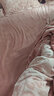 无印良品A类雕花牛奶绒四件套冬季加厚保暖珊瑚绒1.5/1.8米床上用品双面加绒床单 被套200*230cm 实拍图