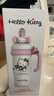 三丽鸥（SANRIO）凯蒂猫HelloKitty啵啵冰霸保温杯316不锈钢带吸管女新年礼物960ml 实拍图