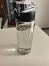京东京造 运动水杯Tritan大容量运动水壶夏季学生塑料杯【防漏水】黑600ml 实拍图