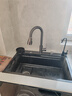 JOMOW水槽5.0加厚厨房大单槽一体盆304不锈钢洗碗池槽多功能洗菜盆GL/d 68*46【5.0加厚】耐磨耐刮 【默认发右下水】左下水需下单备注 实拍图