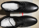 红蜻蜓真皮男鞋秋冬舒适商务休闲皮鞋高级正装德比鞋婚鞋WTA7376黑色38 实拍图