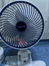 多功能夹子风扇台式挂壁手持小风扇多功能宿舍床上家用风扇usb可充电静音小型办公室桌面桌上夹扇 USB充电款 实拍图