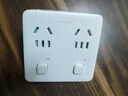 公牛（BULL）86型转换插头/插座/转换插座/电源转换器 一转四转换插头 适用于卧室、厨房 4位分控开关 GN-93223 实拍图
