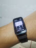 毕亚兹适用华为手环8表带 华为手环9表带10/9/8代通用NFC版运动手环米兰尼斯金属磁吸手环腕带BD61-黑 实拍图