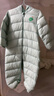 巴拉巴拉童装婴儿羽绒服宝宝轻薄连体衣抱衣爬服儿童冬装男童女童可爱萌趣 实拍图