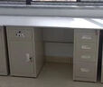 可友 办公家具1.2米1.4米1.6米钢制办公桌铁皮电脑桌财务桌子职员工带锁带抽屉写字台 1.2米板材 实拍图