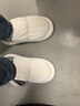 朴西冬季可外穿羽绒布防水包跟女士棉拖鞋室内保暖两穿 浅米白 40-41 实拍图