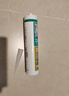 瓦克（WACKER）DA防霉玻璃胶厨卫密封胶防水美容胶马桶封边胶白色+浅灰色组合 实拍图