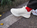 乔丹运动鞋女革面防水跑步鞋减震潮流休闲鞋子皮面软底慢跑鞋妈妈鞋 实拍图