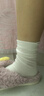 雅鹿无骨堆堆袜子女纯棉秋冬中筒袜白色松口月子袜勃肯鞋长袜6双 实拍图