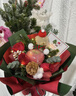 幽客玉品圣诞节平安夜鲜花速递红玫瑰花束苹果礼盒送女友礼物全国同城配送 红玫瑰苹果混搭花束—圣诞惊喜 实拍图