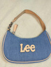 Lee飞织丹宁腋下包新款手提单肩包女包上学上课通勤新年情人节礼物 实拍图