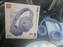 JBLT770NC头戴式主动降噪蓝牙耳机 手机电脑笔记本耳机游戏无线有线耳机  紫色 实拍图