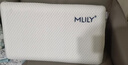梦百合（MLILY） 五星酒店零压房记忆枕0压慢回弹凝胶单人颈椎深度 睡眠护颈枕头 单只 零压房面包枕 68*40*10cm 实拍图