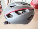 京东京造 自行车头盔骑行头盔磁吸风镜公路车安全帽ZX21黑红 实拍图