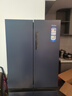 海尔（Haier）冰箱406升家用四开门十字对开门双开门变频一级能效超薄嵌入风冷无霜鲜派系列电冰箱国家补贴20% 406升星石蓝+一级双变频+风冷无霜+母婴空间 实拍图