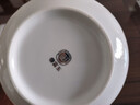景德镇（jdz）家用饭碗中式陶瓷碗高温白瓷沙拉碗搬家礼物米饭碗餐具新年礼物 玉牡丹大号汤碗单个 实拍图