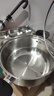 苏泊尔（SUPOR）汤锅304不锈钢泡面锅家用加厚大容量煮锅燃气明火电磁炉通用 实拍图