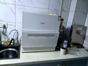 松下（Panasonic）台式洗碗机【二代独立烘干】 软水系统 80℃高温除菌 洗烘一体 热风烘干 家用台面独立式刷碗机H1D 实拍图