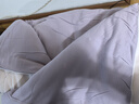 水星家纺被子 100%新疆棉大豆纤维被A类抑菌春秋被单件220cm×240cm浅紫色 实拍图