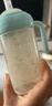 小土豆（potato）儿童水杯大宝宝吸管奶瓶PP水杯9个月以上带重力球 300ml萌动绿 实拍图