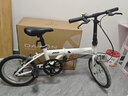 大行（DAHON）折叠自行车16英寸YUKI超轻迷你便携男女式通勤单车KT610 白色  实拍图