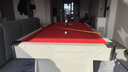 皓玉佳台球桌标准型大理石成人家用多功能黑八桌球台乒乓球桌餐桌二合一 9尺 大理石+自动回球+鼎配+三合一 实拍图