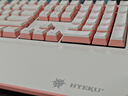 黑峡谷（Hyeku）X5 有线/无线2.4G双模电竞机械游戏键盘108键PBT键帽凯华BOX新轴 桃桃气泡水天空蓝轴附卡扣腕托 实拍图