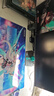 华硕（ASUS）ROG 绝杀27显示器 27英寸 2K   Fast Ips G-Sync兼容 HDR 电竞显示器 流畅游戏体验 ROG绝神 RO姬×初音未来版显示器 实拍图