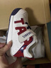 泰兰尼斯秋冬季新款学步鞋中高帮男宝宝鞋气泵防滑防踢机能鞋子 白/红 秋季超纤 19 鞋内长13.0cm适合脚长12.0 实拍图