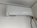 奥克斯（AUX）空调 省电侠 大1.5匹 新一级能效变频 节能防直吹冷暖空调挂机 国家补贴 KFR-35GW/BpR3AQS1(B1) 实拍图