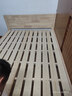 意米之恋橡胶木实木床大板床1.5m*2m床+10cm椰棕床垫包安装 DBA-04 (套装) 实拍图